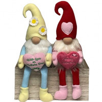 Gnome Valentine and Mothers Day Heart Gift Pocket