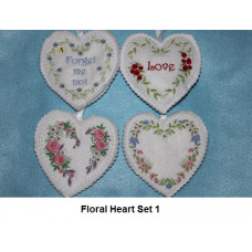 Floral Heart Set 1