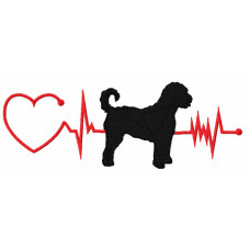 Heartbeat Dog - Aussie Doodle