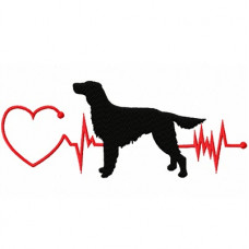 Heartbeat Dog -  Irish Setter