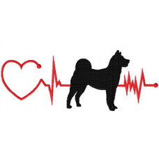 Heartbeat Dog – Akita