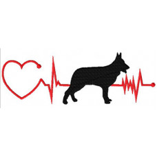 Heartbeat Dog – Australian Shepherd