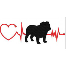 Heartbeat Dog – Bulldog