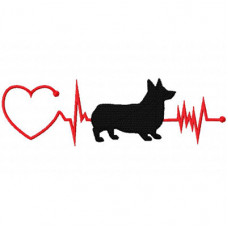 Heartbeat Dog - Corgi