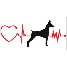 Heartbeat Dog – Doberman