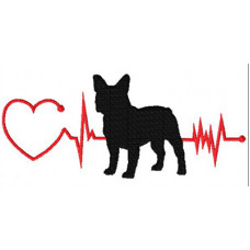 Heartbeat Dog – French Bulldog
