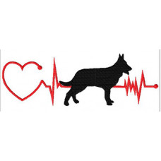 Heartbeat Dog – German Shepherd
