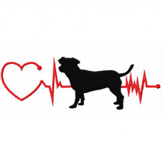 Heartbeat Dog - Jack Russell