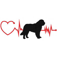 Heartbeat Dog – Saint Bernhard
