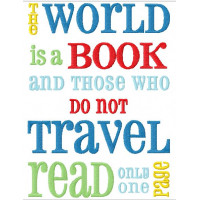 World is a book