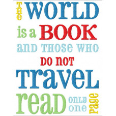 World is a book