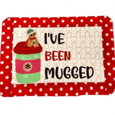 I've Been Mugged Mug Rug