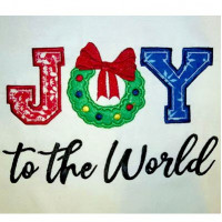 Joy Applique Design