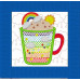 June Mug Rug and Coaster