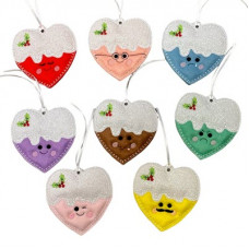 Kawaii Christmas Hearts