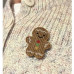 Knit Stitch Christmas Brooch Pins Knit Stitch Christmas Brooch Pins