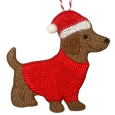 Knit Stitch Dachshund Hanger Knit Stitch Dachshund Hanger