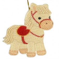 Knit Stitch Horse Hanger Knit Stitch Horse Hanger