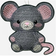 Knit Stitch Mouse Hanger 2