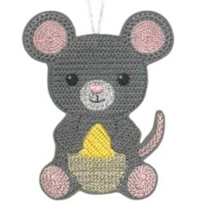 Knit Stitch Mouse Hanger