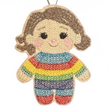 Knit Stitch Rainbow Doll Knit Stitch Rainbow Doll