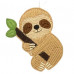Knit Stitch Sloth Hanger