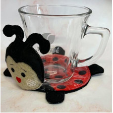 Ladybug Mug Coaster