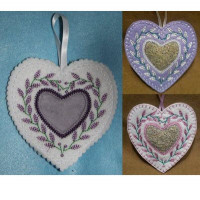 Lavender Heart Sachet