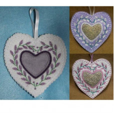 Lavender Heart Sachet