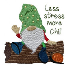 Less Stress More Chill Gnome