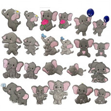 Little Elephants Set