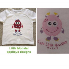 Little Monster Applique Designs