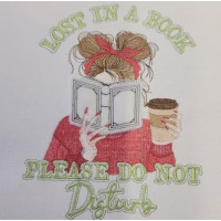Lost in a book reading design