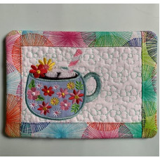 May Mug Rug and Coaster