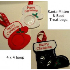 Mitten and Boot Treat Bags