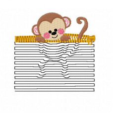 Monkey 3D Illusion Pocket