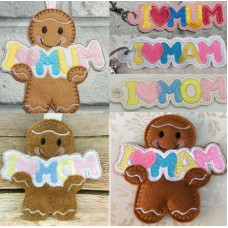 MUM MAM MOM Gingers and Key Tabs Set