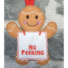 No Peeking Placard Gingers