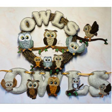 Owls Banner and Hangers