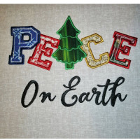 Peace Applique Design