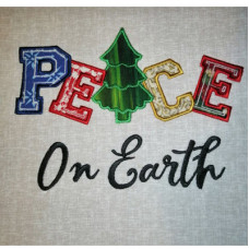 Peace Applique Design