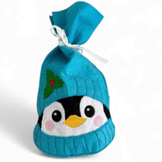 Penguin Face Treat Bag