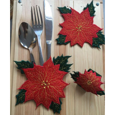 Poinsettia Tableware Set