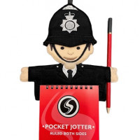 Policeman Notepad and Pen Holder