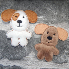 Puppy Brooch Pins