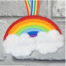 Rainbow and Clouds Hanger