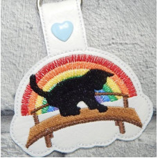 Rainbow Bridge Cat Key Tab