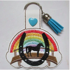 Rainbow Bridge Horse Key Tab