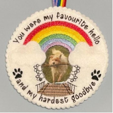 Rainbow Bridge Pet Keepsake