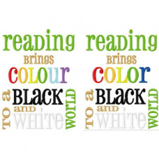 Reading Brings Colour